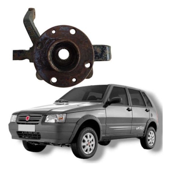 Montante Manga Eixo Dianteiro Esquerdo Fiat Uno Mille 2012