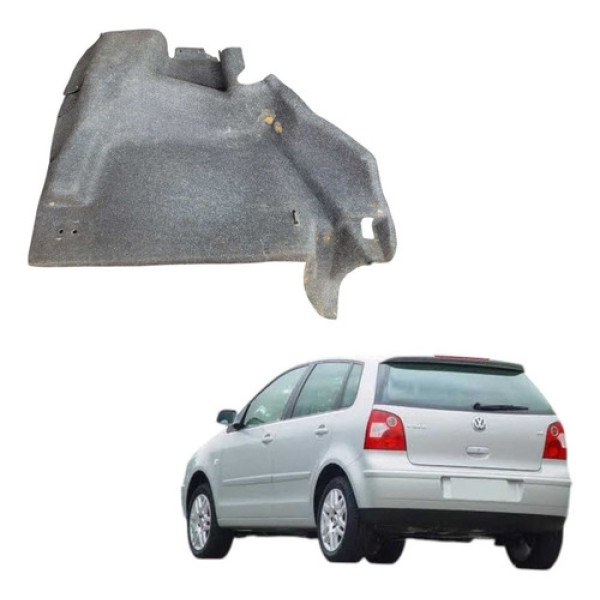 Forro Porta Malas Lado Direito Volkswagen Polo 1.6 2006