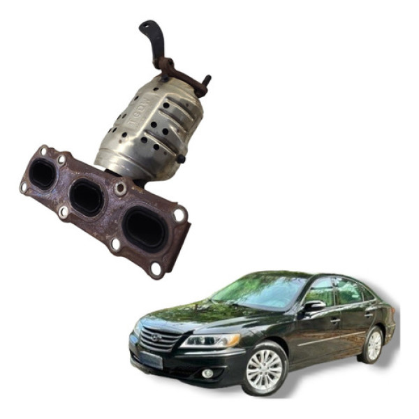 Catalisador Esquerdo Hyundai Azera 3.3 V6 2009 A 2011
