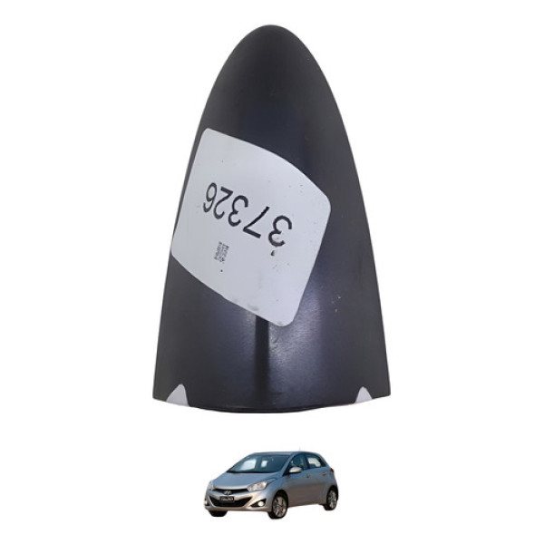 Acabamento Maçaneta Traseira Le Hyundai Hb20 2013 Verde-escuro Traseira