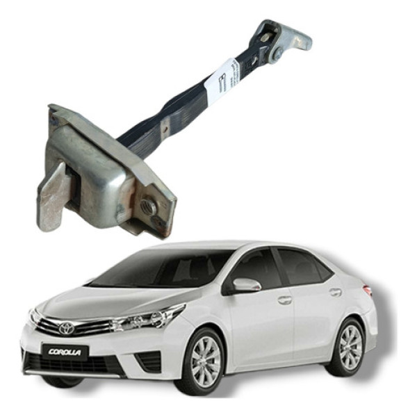 Limitador Porta Traseira Esquerda Toyota Corolla 2016 Traseira Esquerdo