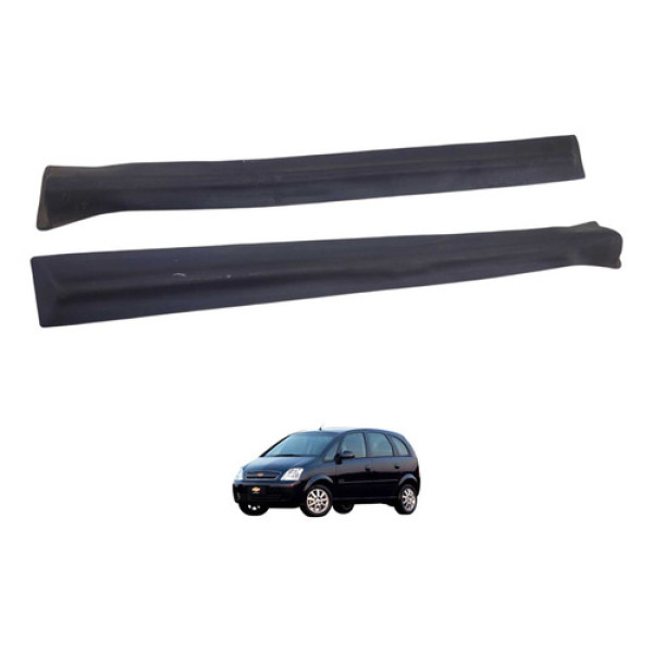Par Moldura Coluna Central Gm Meriv 2003 2011 93397025