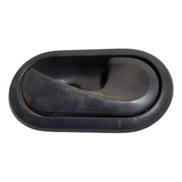 Maçaneta Interna Dianteira Direita Renault Sandero 2008 2012 Preto Dianteira