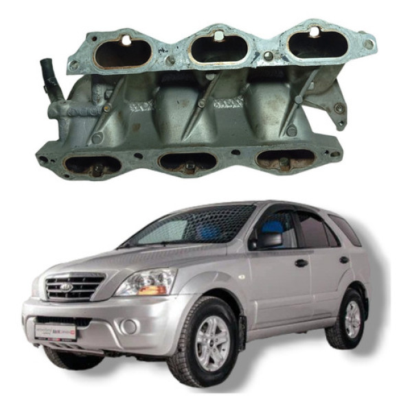 Coletor Inferior Admissão Kia Sorento 2006 A 2013