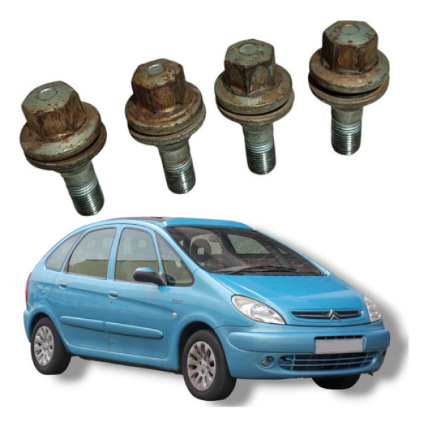 Jogo Parafusos Roda Citroën Xsara Picasso 2004