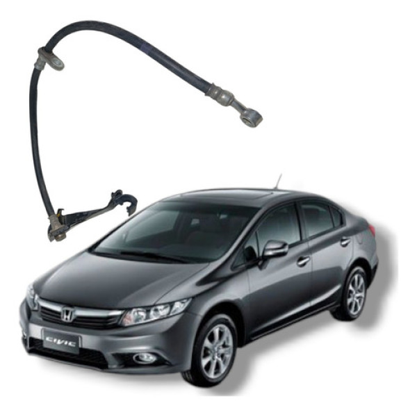 Flexível Freio Dianteiro Esquerdo Honda Civic Lxs 2012 2016