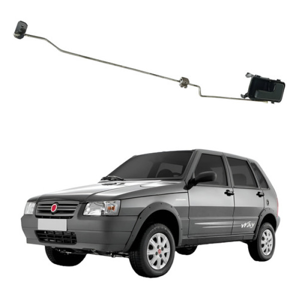 Maçaneta Interna Dianteira Direita Fiat Uno Mille Way 2012 Dianteira