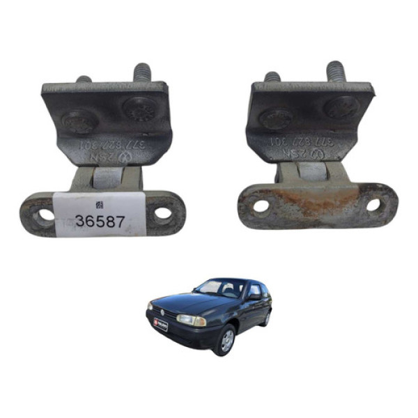 Par Dobradiça Tampa Traseira Vw Gol G2 G3 G4 2002 377827301