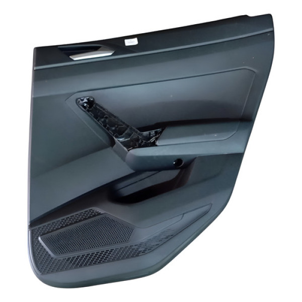 Forro Porta Tras Direita Vw Nivus 2023 Preto