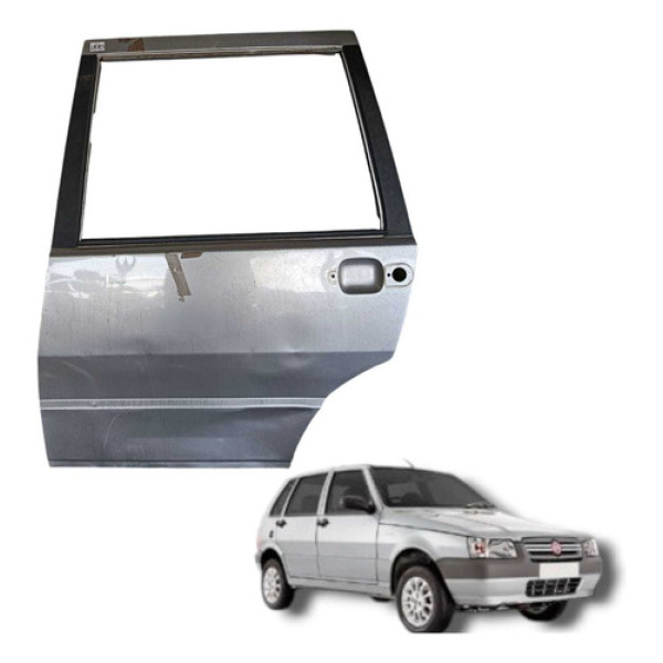 Porta Traseira Esquerda Fiat Uno Mille Fire Flex 2008