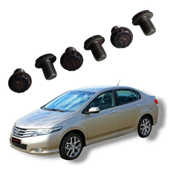 Jogo Parafuso Volante Cremalheira Honda City 2009 A 2013