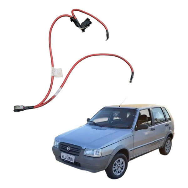 Cabo Bateria Positivo Fiat Uno Mille Way 2004 2012 51768531