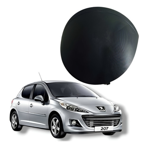 Acabamento Painel Instrumentos Peugeot 207 2010 Preto Listras