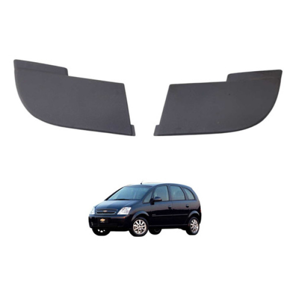 Par Moldura Lateral Painel Gm Meriva 2011 93397935