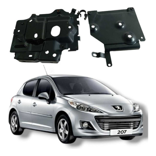 Par Suporte Bateria Peugeot 207 2010