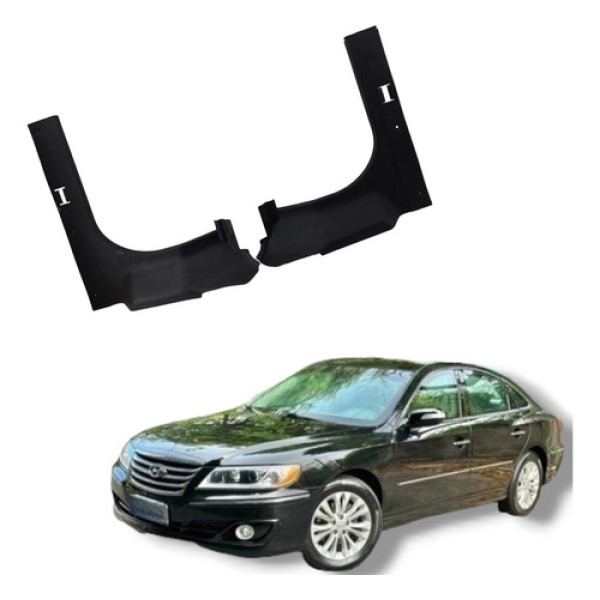 Par Acabamento Aplique Porta Malas Hyundai Azera 2009 A 2011