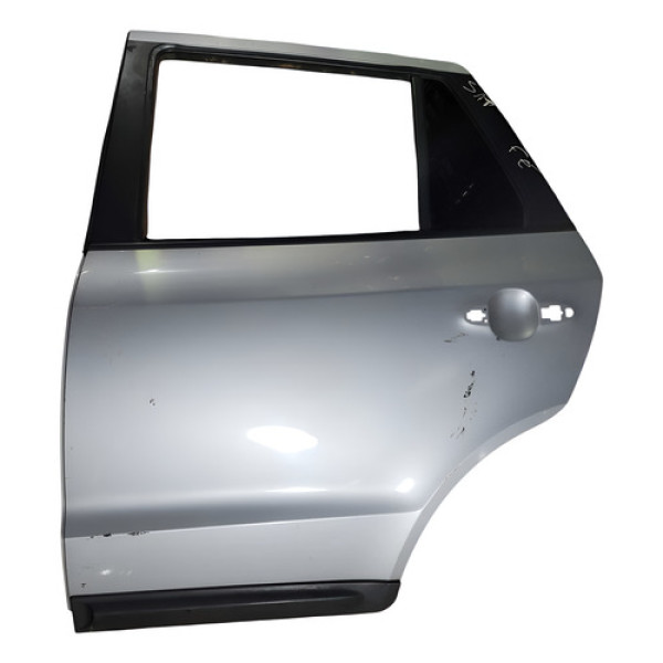 Porta Traseira Le Hyundai Santa Fé 2.7 2008  Traseira Esquerdo Cinza