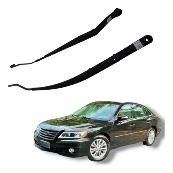 Par Braço Limpador Parabrisa Hyundai Azera 2009 A 2011