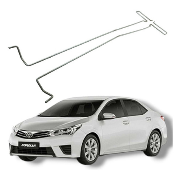 Par Mola Tampa Traseira Toyota Corolla 2016