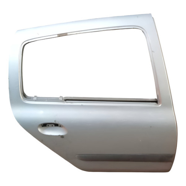 Porta Traseira Ld Renault Clio 2003 Traseira Direita Prata