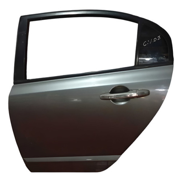 Porta Traseira Le Honda New Civic 2006  Traseira Esquerda Cinza