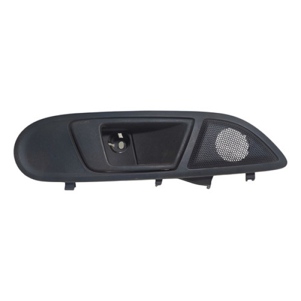 Maçaneta Interna Dianteira Direita Ford Fiesta 2014 Prata Dianteira