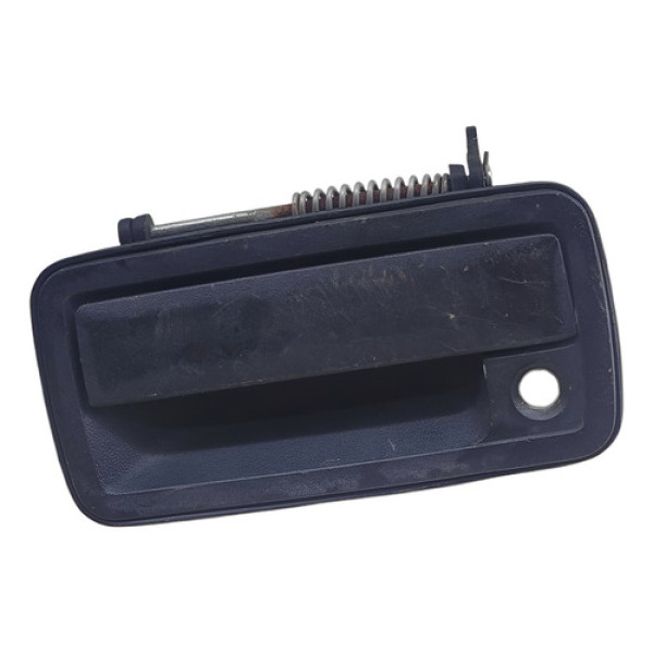Maçaneta Externa Dianteira Esquerda Gm S10 1999 2010 Preto Dianteira
