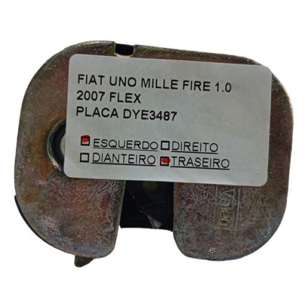 Fechadura Externa Tras Esquerda Fiat Uno Mille Fire 1.0 2007