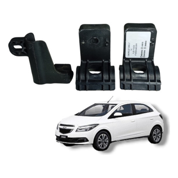Kit Suporte Radiador Cobal Onix Prisma Spin 2014 A 2019