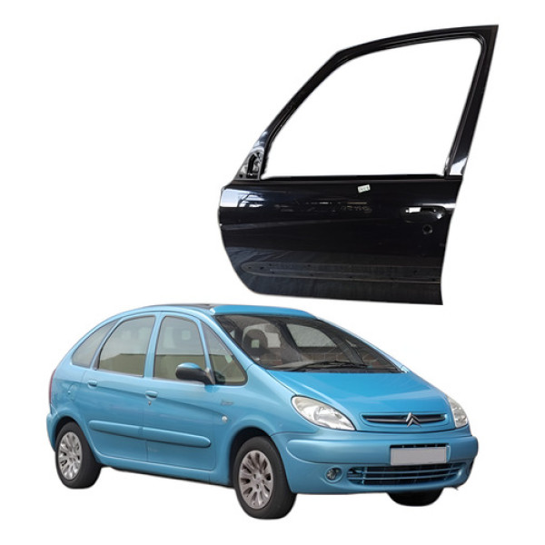 Porta Dianteira Esquerda Citroën Xsara Picasso 2004 Dianteira Esquerda Preto