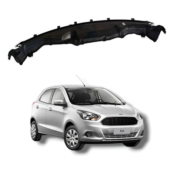 Painel Corta Fogo Ford Ka Se 1.0 12v Tivct 2017 Preto Listras